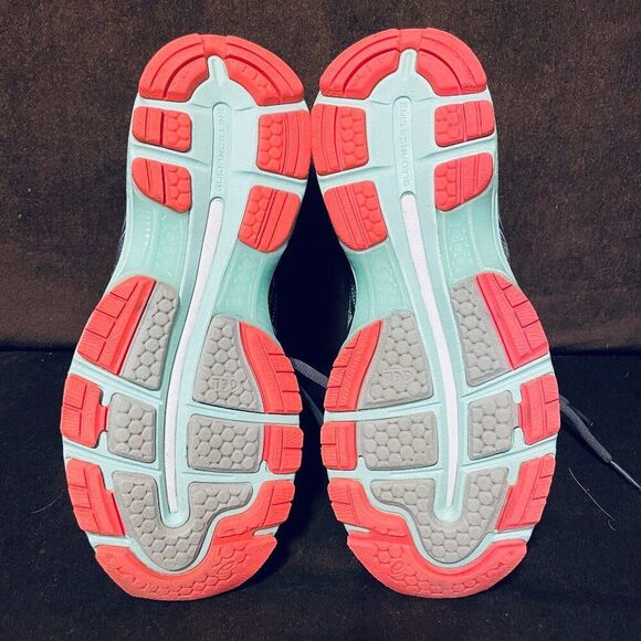 Excellent condition ASICS GEL NIMBUS 19 Womens 8 US 39.5 EUR Grey Seafoam Green - Picture 7 of 9